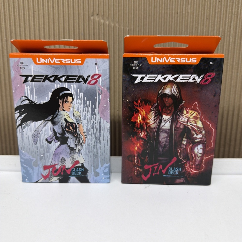UniVersus Tekken 8: Jun & Jin CLASH DECKS Ready To Play Brand New Card Game